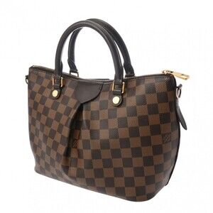 Louis Vuitton Sienna Ebene Brown Shoulder Bag Damier